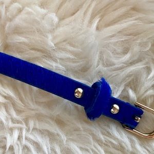 Ann Taylor royal blue belt